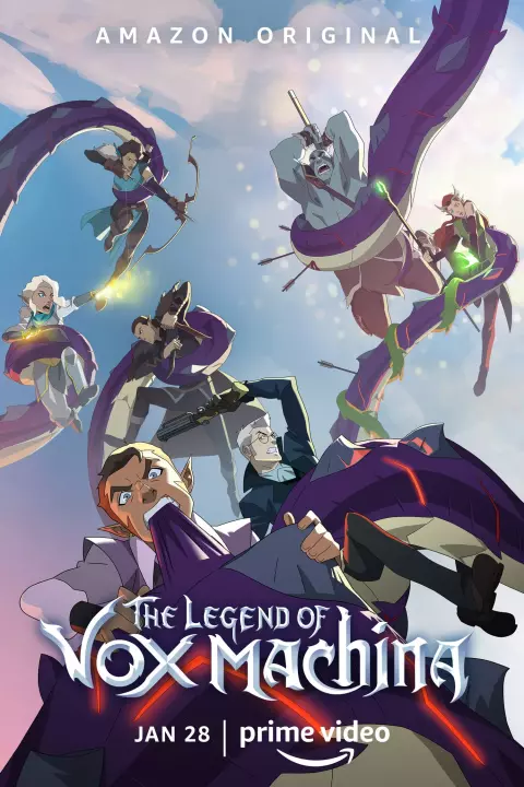 Мультсеріал 'Легенда про Vox Machina' сезон 1 постер